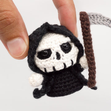 Mini Grim Reaper Crochet Pattern