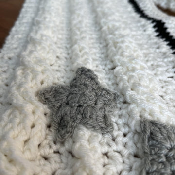 Stars & Scars Crochet Scarf