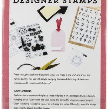 Echo Park Paper Echo Park Stamps - Hello Valentine, Be My Valentine