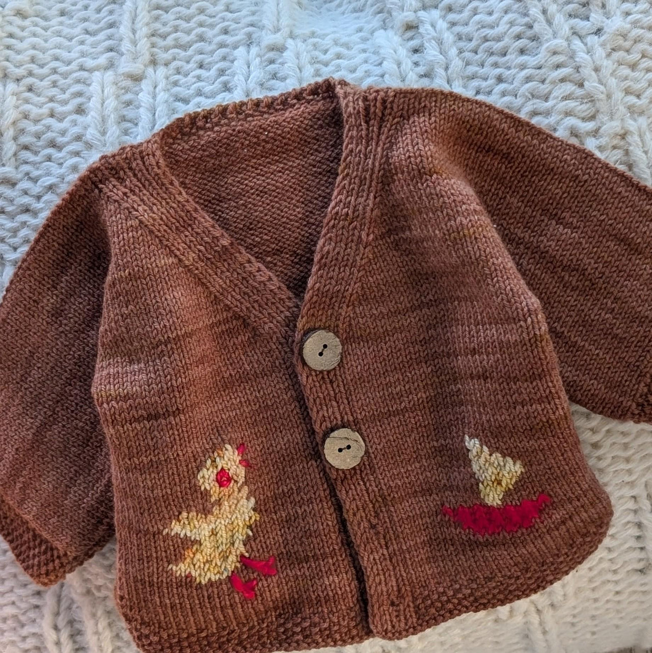 Little Duck Cardigan