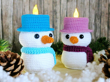 Tealight Holder - Snowman