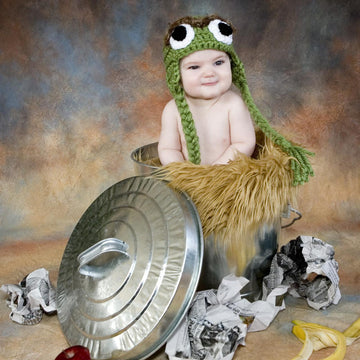Oscar the Grouch Baby Hat