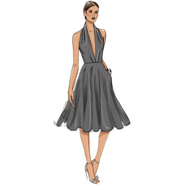 Vogue Misses' Dress V9343 - Sewing Pattern