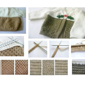 Christmas Pudding Cardigan