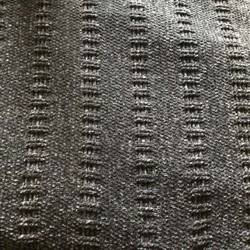 Weave and Stripe Velvet Blanket