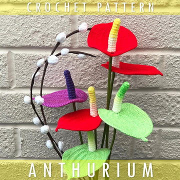 Crochet Anthurium Pattern