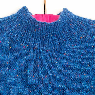 Marled Blue Sweater