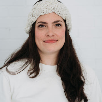 Braided Tunisian Ear Warmer