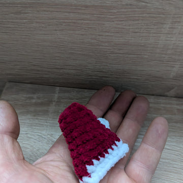 Santa Hat Christmas Hair Clip English-US