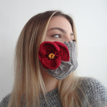 Boho Flower Mask