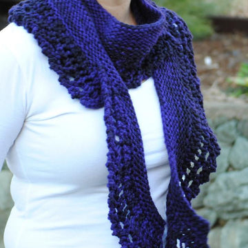 Chunky Scallop Scarf