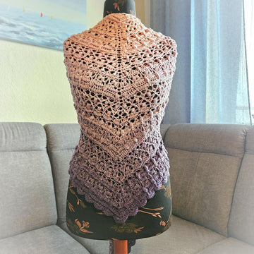 Flat Triangular Scarf "Despina"