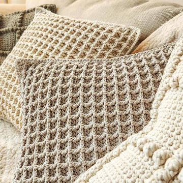 Checkered pillows
