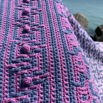 Baby Blanket Lavender Lagoon