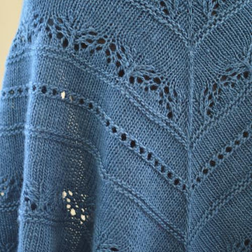 #181 Sapphire Lace Shawl