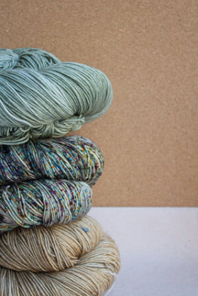Temperance Shawl by Malabrigo - Malabrigo Sock 3 Ball Color Pack