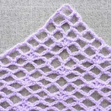 Crochet Bandana/Shawl Pattern/Chart #3