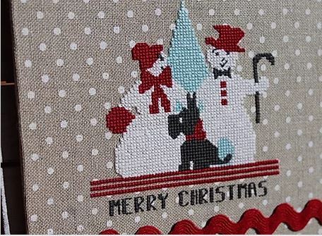 Luhu Stitches Merry Snowpeople - Downloadable PDF