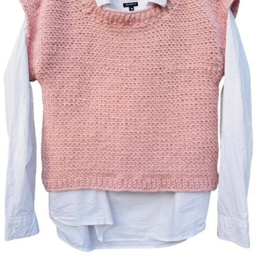 Linen Stitch Crochet Top