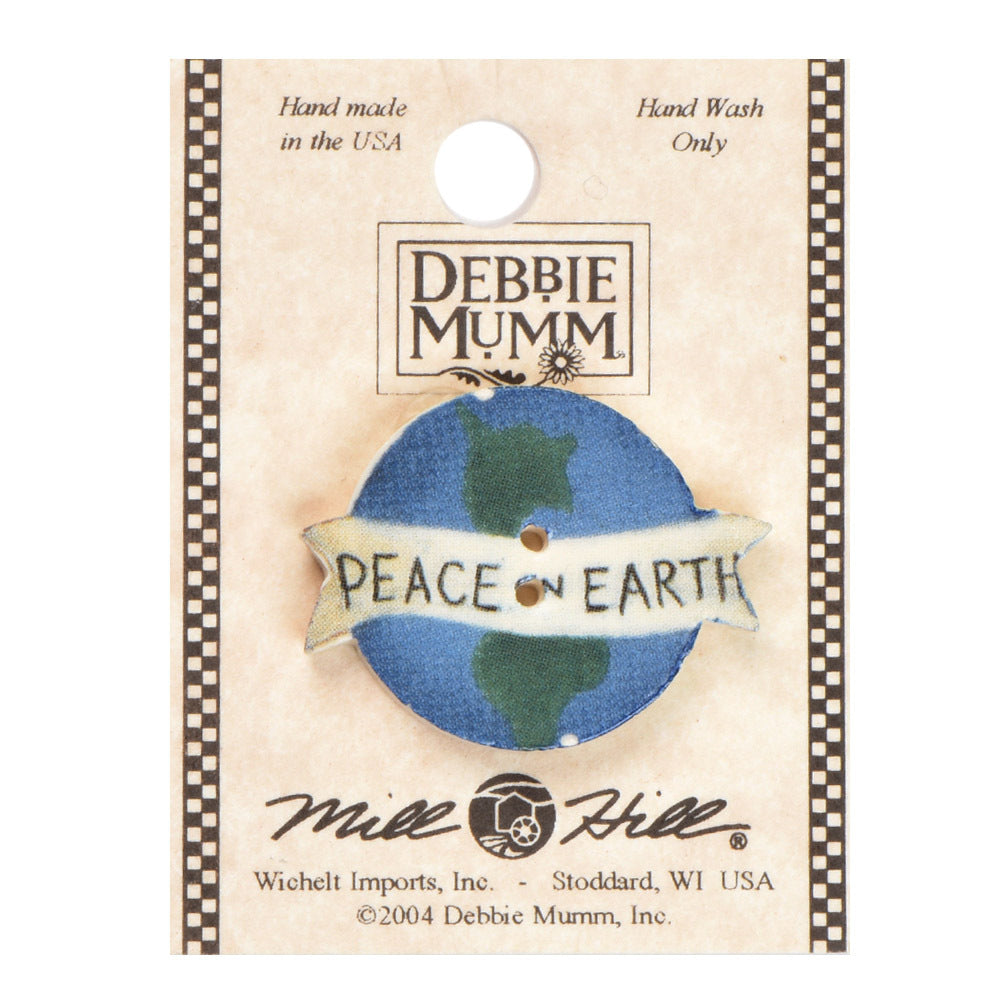 Mill Hill Button 43110 - Peace On Earth