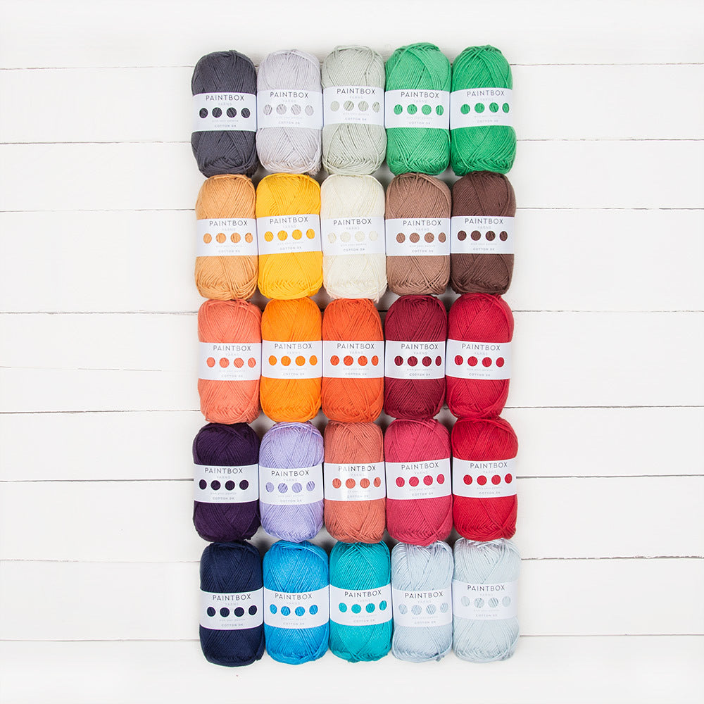 Paintbox Yarns Cotton DK 25 Ball Colour Pack