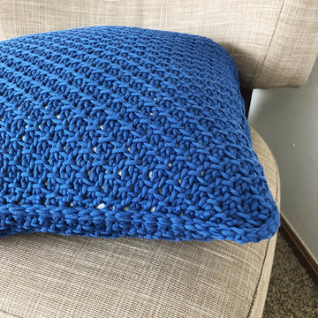 Log Cabin Throw Pillow