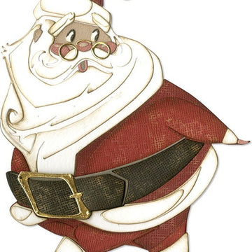 Sizzix Thinlits Dies By Tim Holtz - Jolly St. Nick