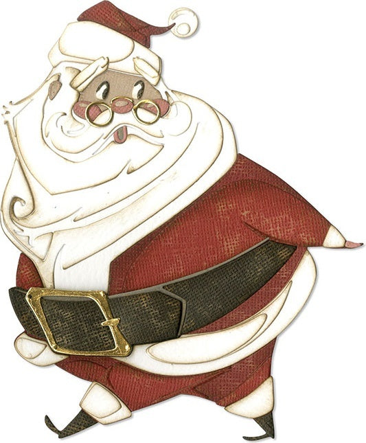 Sizzix Thinlits Dies By Tim Holtz - Jolly St. Nick