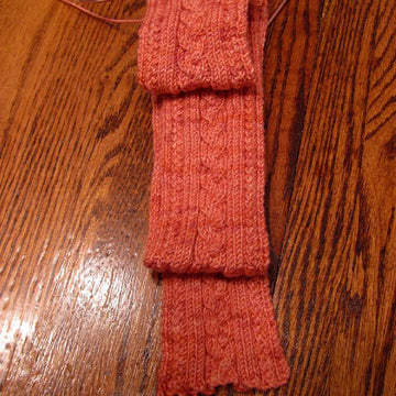 Fashionista's Braided Scarf