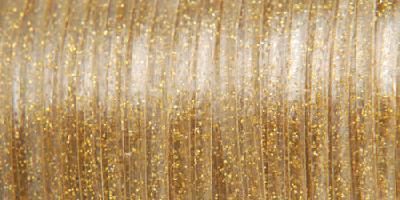 Pepperell Rexlace Plastic Lacing .0938"X100yd - Gold Sparkle