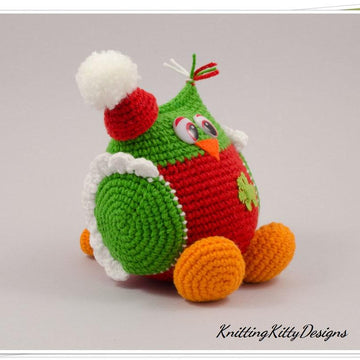 Amigurumi Christmas Owl