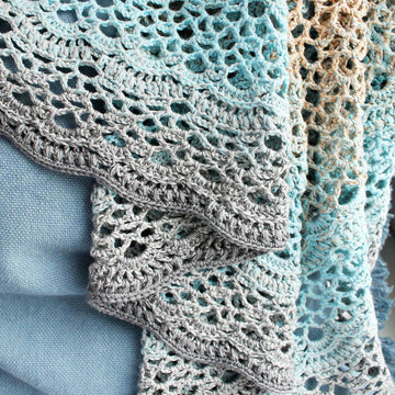 Frosty lace
