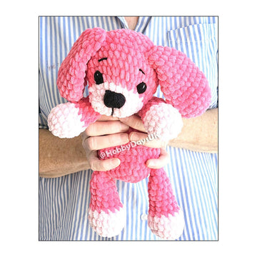 Chenille Crochet Puppy