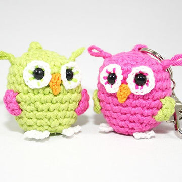 Owl - Key Chain - Amigurumi