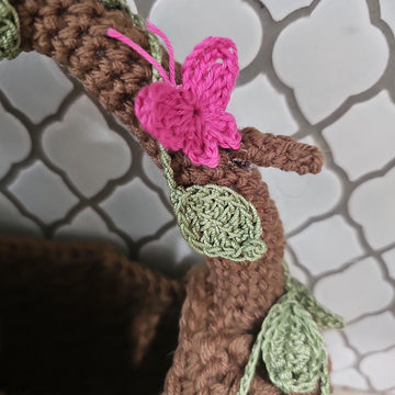 Fairy Hollow Log Basket