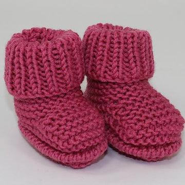 New Baby Booties Beanie and Mittens Set