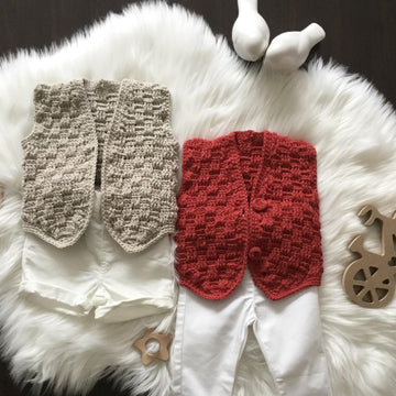 Harmony Basketweave Vest N 633