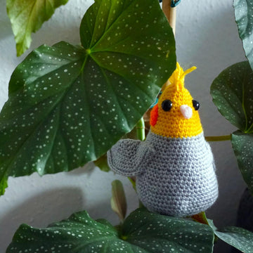 Crochet Pattern Cockatiel Amadeus!