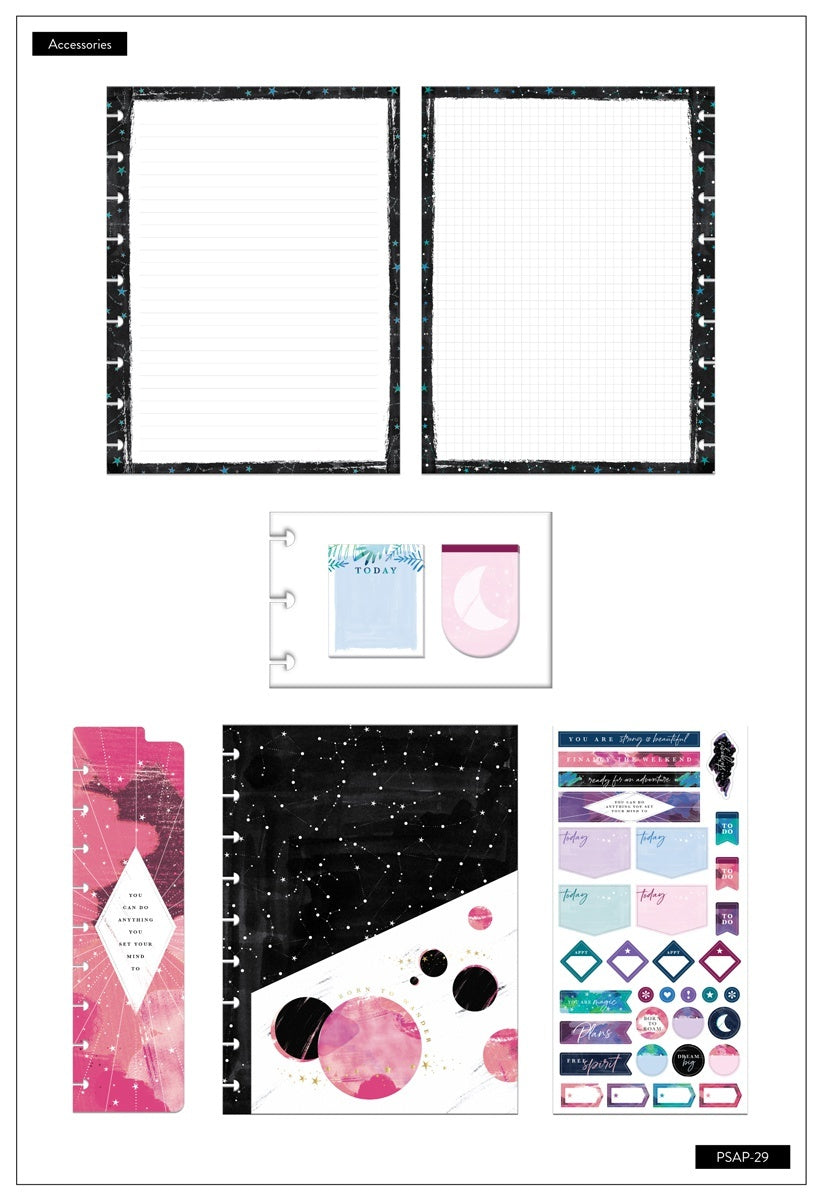 Happy Planner Classic Accessory Pack - Stargazer