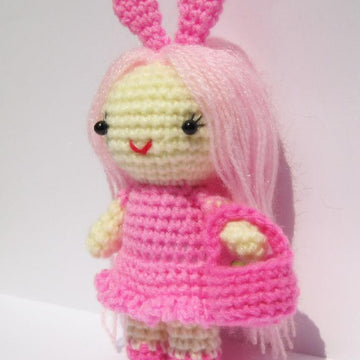 Pink Little Lady - free amigurumi crochet pattern