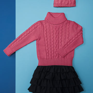 Sweater and Hat in Bergere de France Ideal - 72680-04 - Downloadable PDF