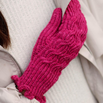 Twisted Mittens&Hat