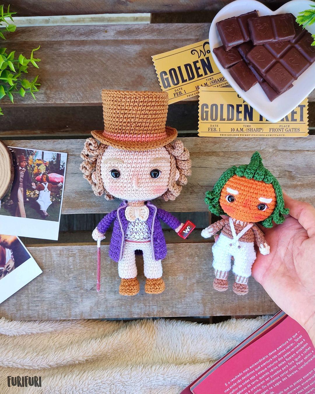 Willy Wonka Amigurumi