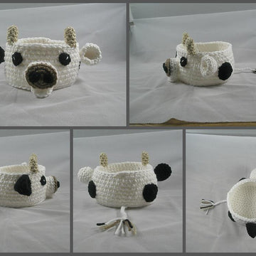 Cow Bowl / Container Pattern