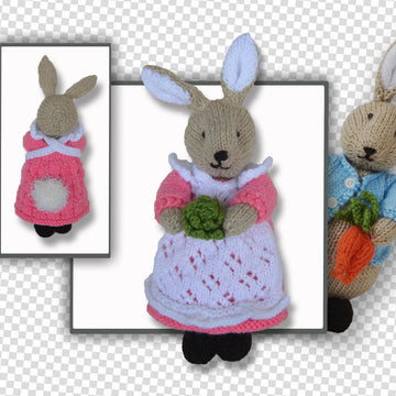 Beatrix Flufftail Bunny Rabbit Toy