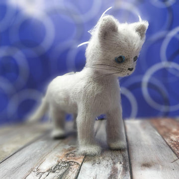 Gray Standing Cat