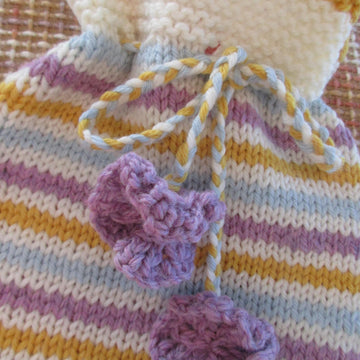 Simple Stripes Hot Water Bottle Cover