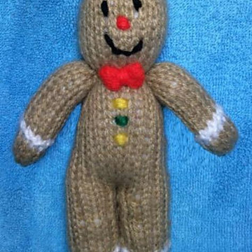 Gingerbread Man Finger Puppet