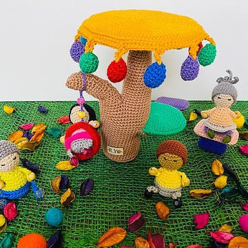 Amigurumi jungle of dreams - Umbrella tree