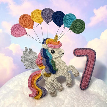 Crochet Animal Number 7 Pegasus